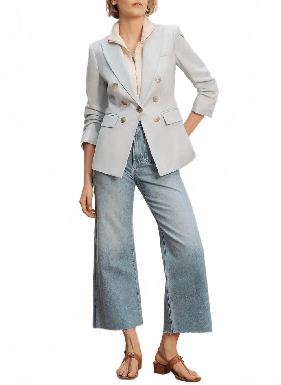 NEW VERONICA BEARD tomi dickey jacket in river mist